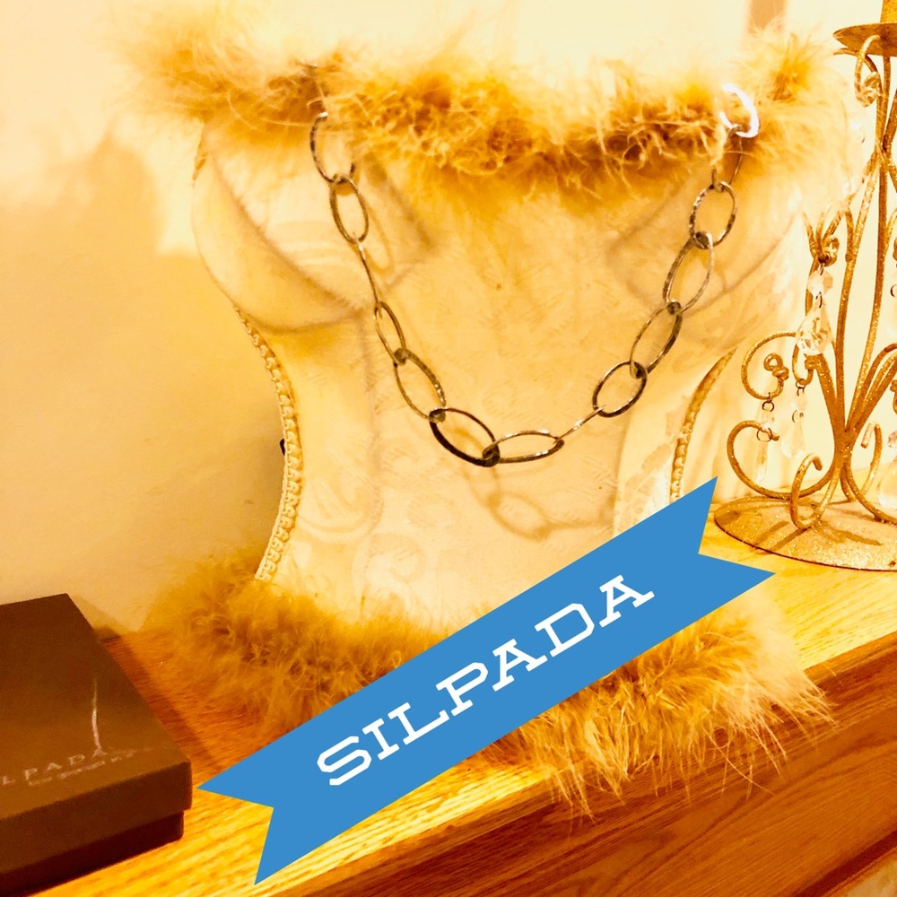 Silpada Sterling Silver Link Necklace: N1667